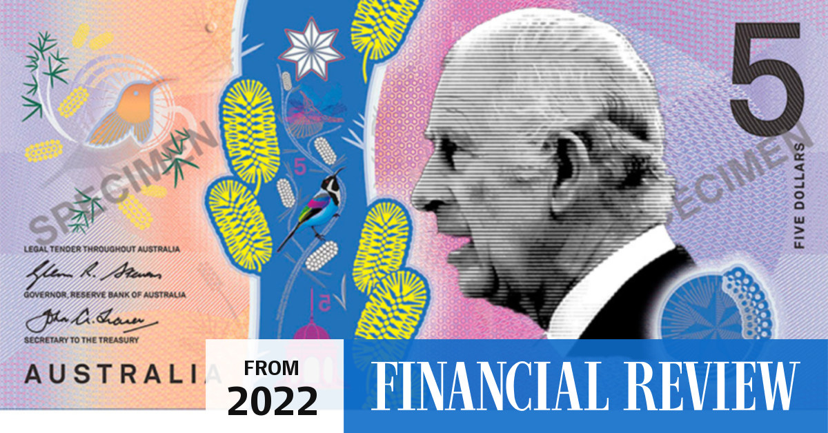 AFR readers back republic but want Charles on the $5 note